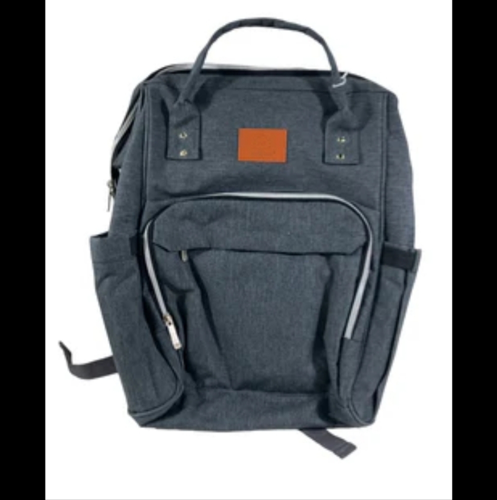 Keababies Diaper Bag charcoal  gray very clean 1 call out see pics